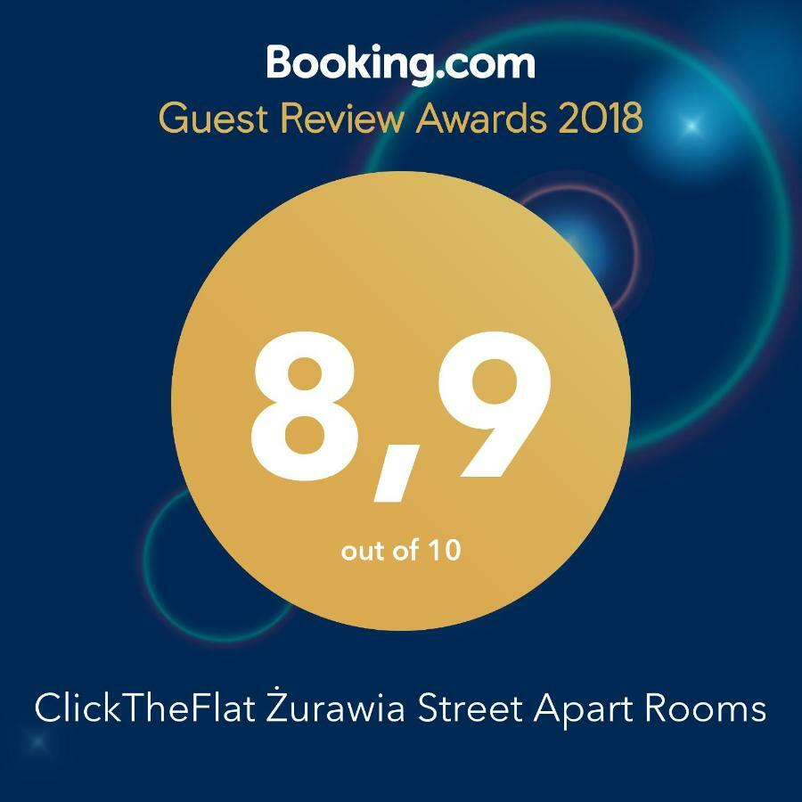 Clicktheflat Zurawia Street Apart Rooms 바르샤바 외부 사진